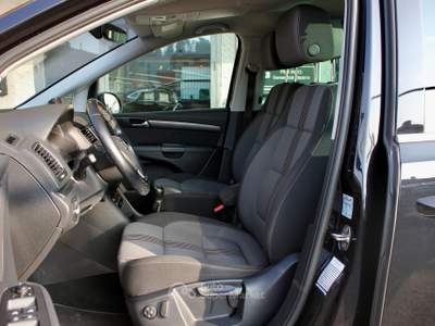 Volkswagen Sharan 2.0 TDI GANCIO TRAINO NAVY XENON PORTE ELETTRICHE Nero usata Villongo
