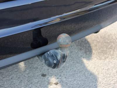 Volkswagen Sharan 2.0 TDI GANCIO TRAINO NAVY XENON PORTE ELETTRICHE Nero usata Villongo