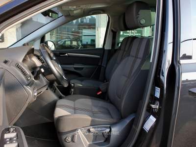 Volkswagen Sharan 2.0 TDI GANCIO TRAINO NAVY XENON PORTE ELETTRICHE Nero usata Villongo