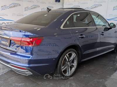 Audi A4 40 2.0 tdi mhev BUSINESS ADVANCED quattro 204cv Blu/Azzurro usata Limatola