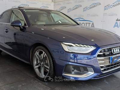 Audi A4 40 2.0 tdi mhev BUSINESS ADVANCED quattro 204cv Blu/Azzurro usata Limatola
