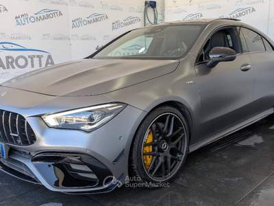 Mercedes-Benz CLA AMG 45 S 4matic+ FULL FULL FULL OPTIONAL! Grigio usata Limatola Mercedes-Benz CLA AMG 45 S 4matic+ FULL FULL FULL OPTIONAL! Grigio usata Limatola
