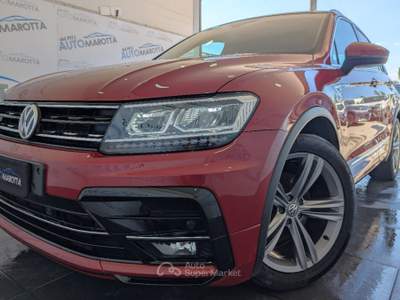 Volkswagen Tiguan 1.6 tdi Sport 115cv Rosso usata Limatola