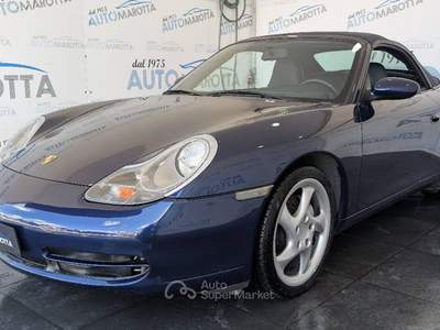Porsche 911 3.4 Carrera 4 cabrio TAGLIANDI PORSCHE! ISCITTA ASI! Blu/Azzurro usata Limatola