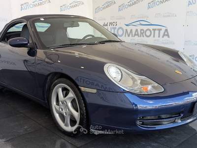Porsche 911 3.4 Carrera 4 cabrio TAGLIANDI PORSCHE! ISCITTA ASI! Blu/Azzurro usata Limatola