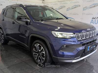 Jeep Compass 1.6 mjt Limited 2wd 130cv Blu/Azzurro usata Limatola