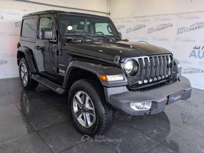 Jeep Wrangler 2.2 mjt II Sahara auto Nero usata Limatola