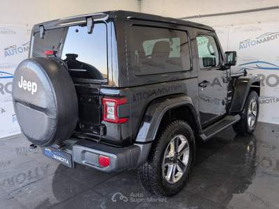 Jeep Wrangler 2.2 mjt II Sahara auto Nero usata Limatola