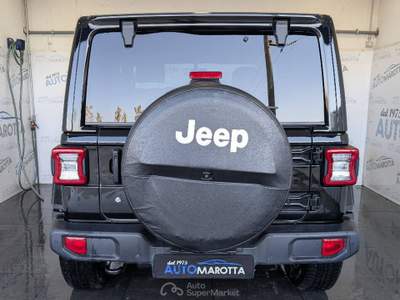 Jeep Wrangler 2.2 mjt II Sahara auto Nero usata Limatola