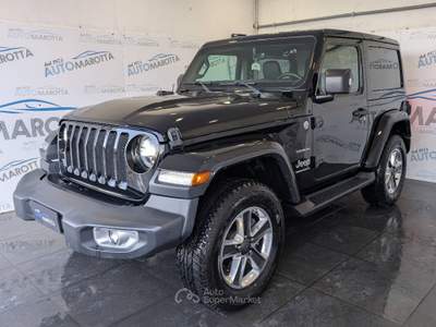 Jeep Wrangler 2.2 mjt II Sahara auto Nero usata Limatola Jeep Wrangler 2.2 mjt II Sahara auto Nero usata Limatola