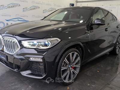 BMW X6 Xdrive30d mhev 48V Msport auto Nero usata Limatola