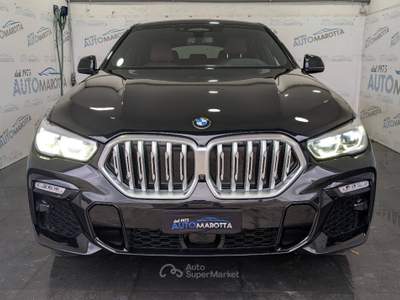 BMW X6 Xdrive30d mhev 48V Msport auto Nero usata Limatola