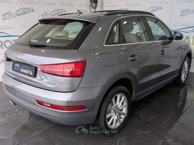 Audi Q3 2.0 tdi Sport 4Edition quattro 150cv TETTO! PELLE! RETRO! Grigio usata Limatola