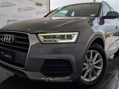 Audi Q3 2.0 tdi Sport 4Edition quattro 150cv TETTO! PELLE! RETRO! Grigio usata Limatola