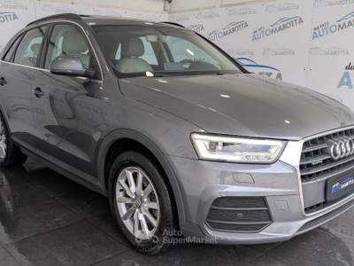Audi Q3 2.0 tdi Sport 4Edition quattro 150cv TETTO! PELLE! RETRO! Grigio usata Limatola