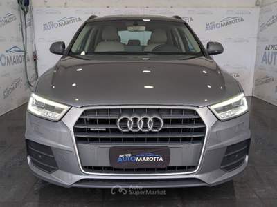 Audi Q3 2.0 tdi Sport 4Edition quattro 150cv TETTO! PELLE! RETRO! Grigio usata Limatola