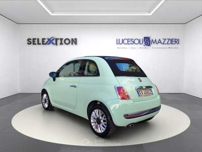 Fiat 500  - 500 c 1.2 lounge Verde usata Ancona
