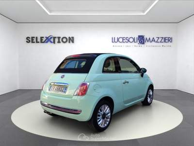 Fiat 500  - 500 c 1.2 lounge Verde usata Ancona