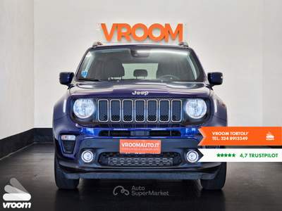 Jeep Renegade Renegade 2.0 Mjt 140CV 4WD Active Drive Longitude Blu/Azzurro usata Tortolì
