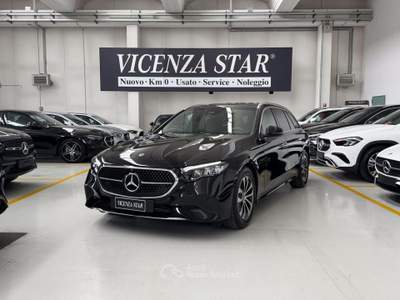 Mercedes-Benz Classe E d MHV S.W. ADVANCED SPORT Nero usata Altavilla Vicentina