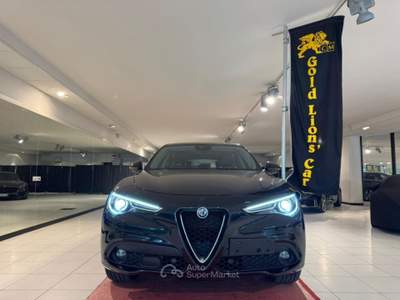 Alfa Romeo Stelvio 2.2 t Veloce Ti Q4 210cv auto CRUISE CONTROL ADATT Nero usata CONEGLIANO