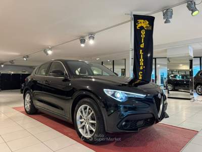 Alfa Romeo Stelvio 2.2 t Veloce Ti Q4 210cv auto CRUISE CONTROL ADATT Nero usata CONEGLIANO