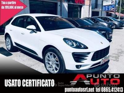 Porsche Macan 2.0T BIANCA 252 CV-PELLE Bianco usata Isernia