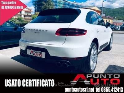 Porsche Macan 2.0T BIANCA 252 CV-PELLE Bianco usata Isernia