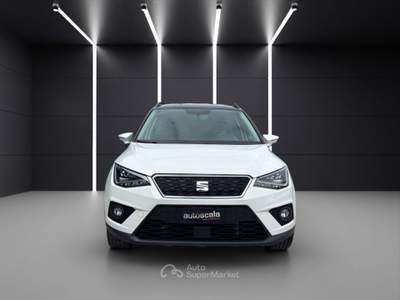 Seat Arona 1.0 TGI Black Edition Bianco usata San Nicola la Strada