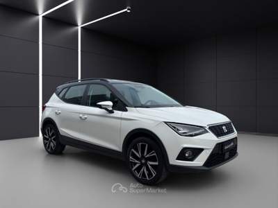 Seat Arona 1.0 TGI Black Edition Bianco usata San Nicola la Strada