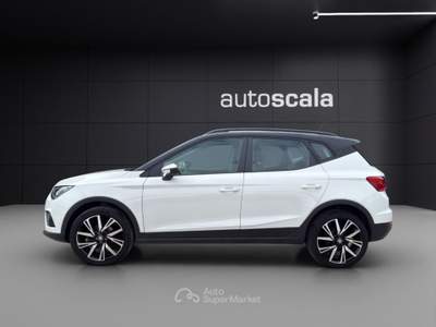 Seat Arona 1.0 TGI Black Edition Bianco usata Napoli