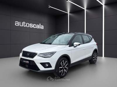 Seat Arona 1.0 TGI Black Edition Bianco usata Napoli