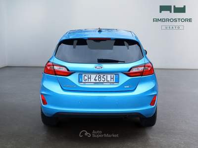 Ford Fiesta  - fiesta 5p 1.0 ecoboost h titanium 125cv Blu/Azzurro usata Segrate
