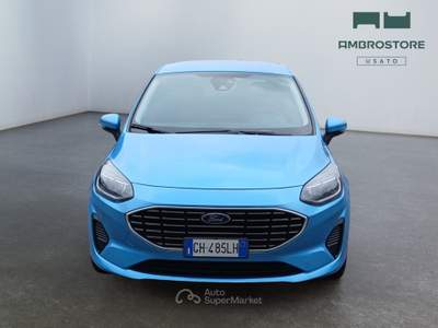 Ford Fiesta  - fiesta 5p 1.0 ecoboost h titanium 125cv Blu/Azzurro usata Segrate