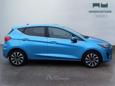 Ford Fiesta  - fiesta 5p 1.0 ecoboost h titanium 125cv Blu/Azzurro usata Segrate