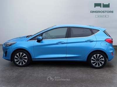 Ford Fiesta  - fiesta 5p 1.0 ecoboost h titanium 125cv Blu/Azzurro usata Segrate