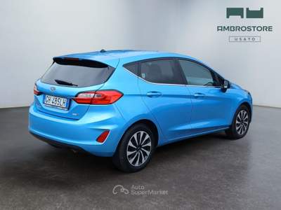 Ford Fiesta  - fiesta 5p 1.0 ecoboost h titanium 125cv Blu/Azzurro usata Segrate