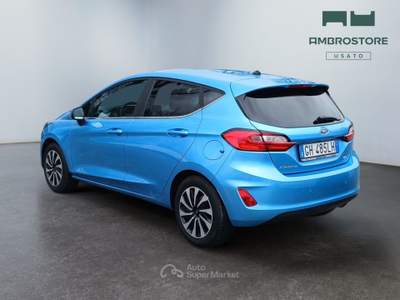 Ford Fiesta  - fiesta 5p 1.0 ecoboost h titanium 125cv Blu/Azzurro usata Segrate