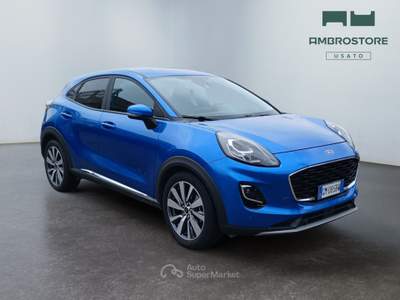 Ford Puma  - puma 1.0 ecoboost h titanium x s&s 125cv Blu/Azzurro usata Segrate