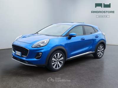 Ford Puma  - puma 1.0 ecoboost h titanium x s&s 125cv Blu/Azzurro usata Segrate