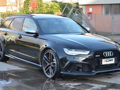 Audi RS 6 Avant 4.0 TFSI quattro tiptronic Nero usata Pisa