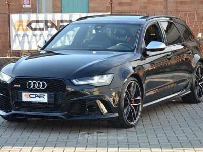 Audi RS 6 Avant 4.0 TFSI quattro tiptronic Nero usata Pisa
