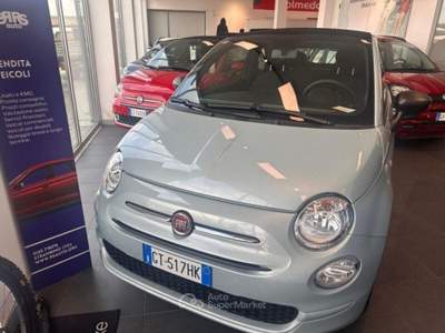 Fiat 500 500 C 1.0 Hybrid Verde usata Strambino