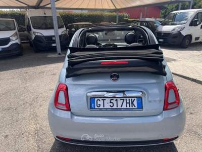 Fiat 500 500 C 1.0 Hybrid Verde usata Strambino