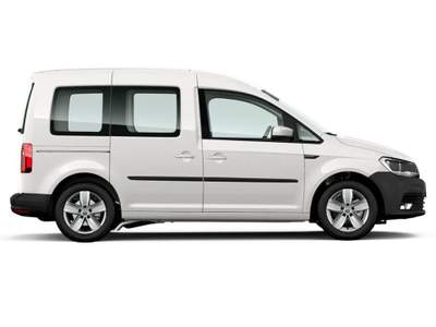 Volkswagen Caddy 1.4 TGI 110cv 5 Posti, Navi, Retrocamera, Km cert Bianco usata Monte San Giusto