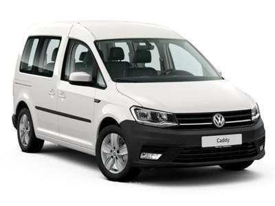 Volkswagen Caddy 1.4 TGI 110cv 5 Posti, Navi, Retrocamera, Km cert Bianco usata Monte San Giusto