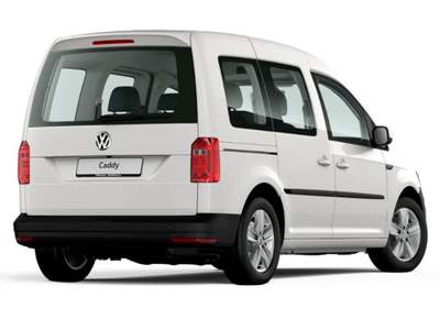 Volkswagen Caddy 1.4 TGI 110cv 5 Posti, Navi, Retrocamera, Km cert Bianco usata Monte San Giusto