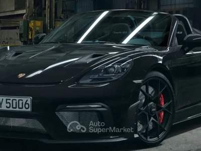 Porsche 718 PORSC 718 4.0 SPYDER RS PDK 718 4.0 Spyder RS pdk Nero usata Roma