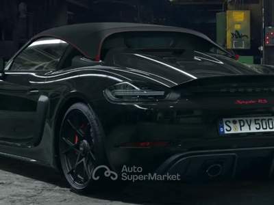 Porsche 718 PORSC 718 4.0 SPYDER RS PDK 718 4.0 Spyder RS pdk Nero usata Roma