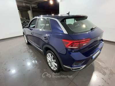 Volkswagen T-Roc VOLKS T-ROC 2.0 TDI ADVANCED 4MOTION DSG T-Roc 2.0 tdi Advanced 4motion dsg Blu/Azzurro usata Roma